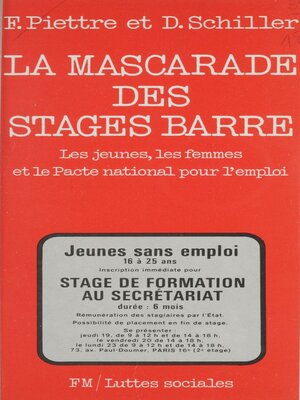 cover image of La mascarade des stages Barre
